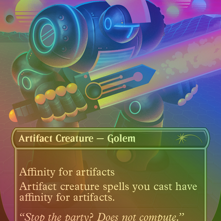 Mycosynth Golem (Borderless) [Secret Lair Drop] Foil