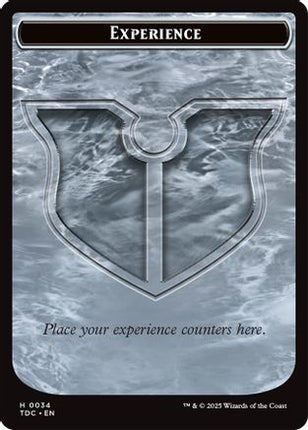 Experience // Treasure Double-Sided Token [Commander: Tarkir: Dragonstorm]