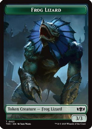 Frog Lizard // Dragon (0014) Double-Sided Token [Commander: Tarkir: Dragonstorm]