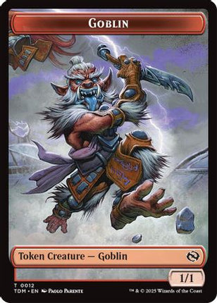 Goblin // Solider (0004) Double-Sided Token [Commander: Tarkir: Dragonstorm]