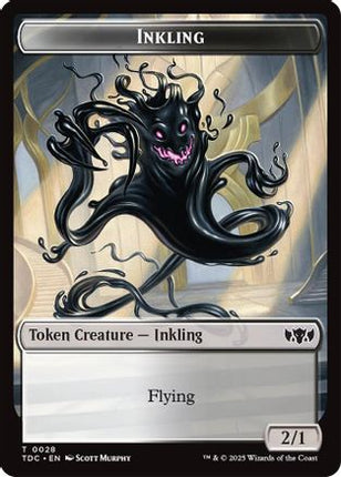 Inkling // Bird  Double-Sided Token [Commander: Tarkir: Dragonstorm]