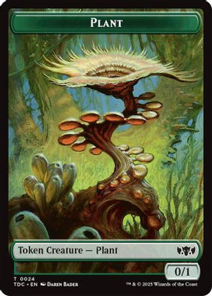 Plant // Goat Double-Sided Token [Commander: Tarkir: Dragonstorm]