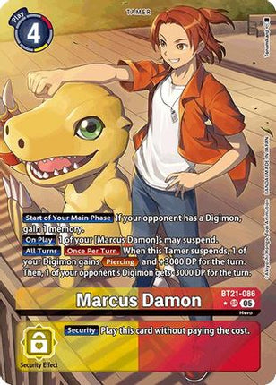 Marcus Damon (Alternate Art) [BT21-086] [World Convergence]