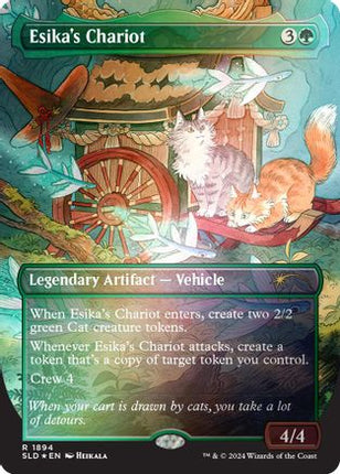 Esika's Chariot (Rainbow Foil) [Secret Lair Drop Series] Foil