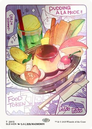 Food Token (2013) (Rainbow Foil) [Secret Lair Drop Series] Foil