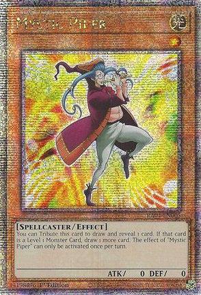 Mystic Piper  [RA04-EN005] Quarter Century Secret Rare 1st Edition