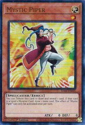 Mystic Piper  [RA04-EN005] Ultra Rare 1st Edition