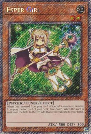 Esper Girl  [RA04-EN006] Platinum Secret Rare 1st Edition