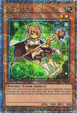 Esper Girl  [RA04-EN006] Quarter Century Secret Rare 1st Edition