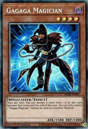 Gagaga Magician  [RA04-EN007] Collector's Rare 1st Edition