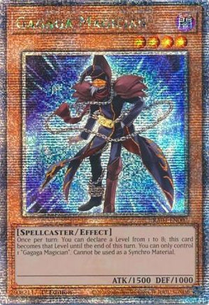 Gagaga Magician  [RA04-EN007] Quarter Century Secret Rare 1st Edition