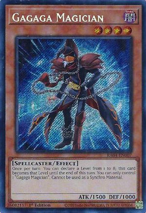 Gagaga Magician  [RA04-EN007] Secret Rare 1st Edition