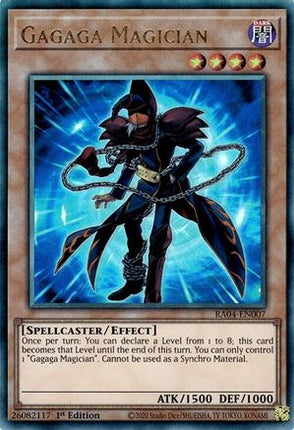 Gagaga Magician  [RA04-EN007] Ultimate Rare 1st Edition