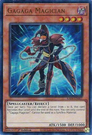 Gagaga Magician  [RA04-EN007] Ultra Rare 1st Edition