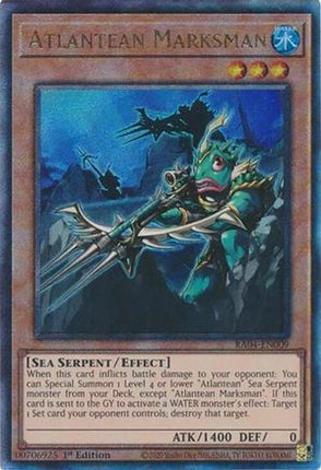 Atlantean Marksman  [RA04-EN009] Ultimate Rare 1st Edition
