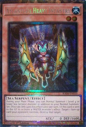 Atlantean Heavy Infantry  [RA04-EN010] Collector's Rare 1st Edition