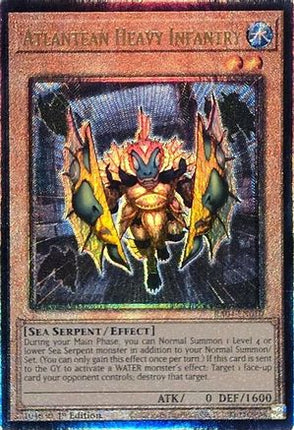 Atlantean Heavy Infantry  [RA04-EN010] Ultimate Rare 1st Edition