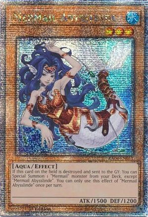 Mermail Abysslinde  [RA04-EN011] Quarter Century Secret Rare 1st Edition