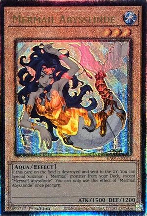 Mermail Abysslinde  [RA04-EN011] Prismatic Ultimate Rare 1st Edition