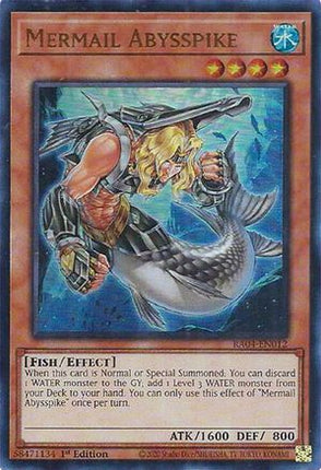 Mermail Abysspike  [RA04-EN012] Ultra Rare