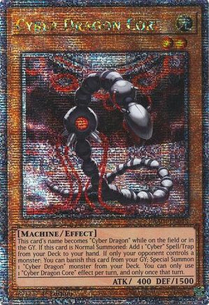 Cyber Dragon Core  [RA04-EN013] Quarter Century Secret Rare 1st Edition