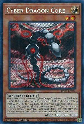 Cyber Dragon Core  [RA04-EN013] Secret Rare 1st Edition