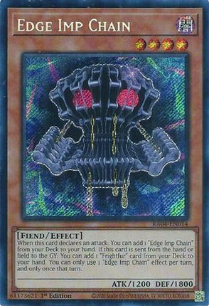 Edge Imp Chain  [RA04-EN014] Secret Rare 1st Edition