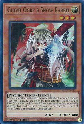 Ghost Ogre & Snow Rabbit  [RA04-EN015] Ultra Rare 1st Edition