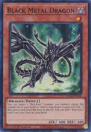 Black Metal Dragon [RA04-EN016] Super Rare 1st Edition