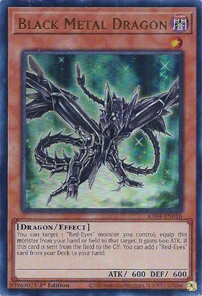 Black Metal Dragon  [RA04-EN016] Ultra Rare 1st Edition