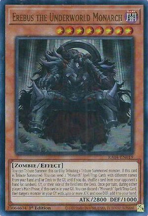 Erebus the Underworld Monarch  [RA04-EN019] Ultra Rare 1st Edition
