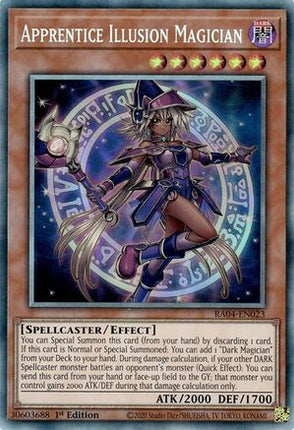 Apprentice Illusion Magician  [RA04-EN023] Collector's Rare 1st Edition