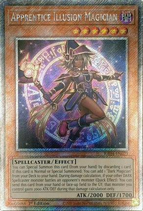 Apprentice Illusion Magician  [RA04-EN023] Platinum Secret Rare 1st Edition