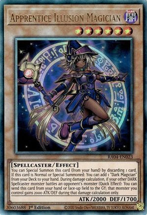 Apprentice Illusion Magician  [RA04-EN023] Ultimate Rare 1st Edition