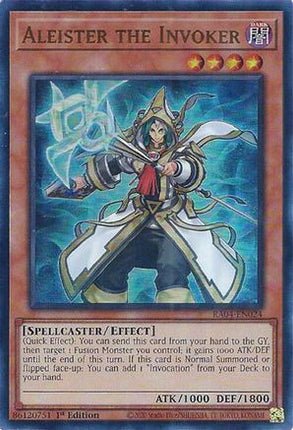 Aleister the Invoker (Alternate Art) [RA04-EN024] Ultra Rare 1st Edition