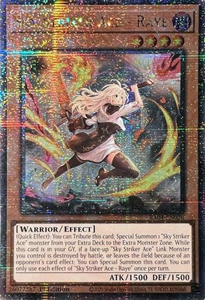 Sky Striker Ace - Raye  [RA04-EN026] Quarter Century Secret Rare 1st Edition