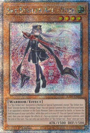 Sky Striker Ace - Roze  [RA04-EN031] Quarter Century Secret Rare 1st Edition