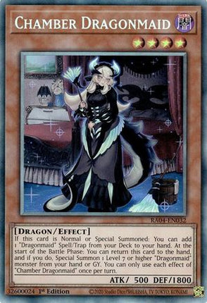 Chamber Dragonmaid  [RA04-EN032] Collector's Rare 1st Edition