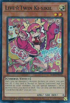 LiveTwin Ki-sikil [RA04-EN035] Super Rare 1st Edition