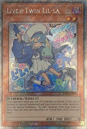 LiveTwin Lil-la  [RA04-EN036] Platinum Secret Rare 1st Edition