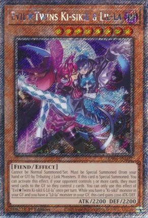 Evil Twins Ki-sikil & Lil-la (Platinum Secret Rare)  [RA04-EN037] 1st Edition