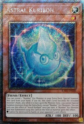 Astral Kuriboh  [RA04-EN040] Platinum Secret Rare 1st Edition