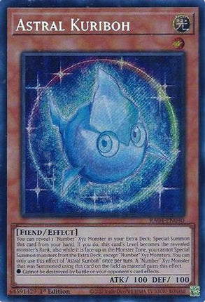 Astral Kuriboh  [RA04-EN040] Secret Rare 1st Edition