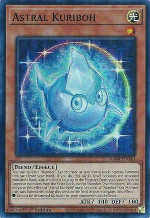 Astral Kuriboh [RA04-EN040] Super Rare 1st Edition