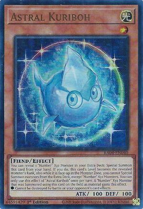 Astral Kuriboh  [RA04-EN040] Ultra Rare