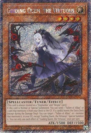 Guiding Quem, the Virtuous  [RA04-EN043] Platinum Secret Rare 1st Edition