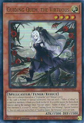 Guiding Quem, the Virtuous  [RA04-EN043] Ultra Rare 1st Edition