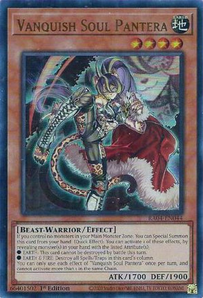 Vanquish Soul Pantera  [RA04-EN044] Ultra Rare 1st Edition