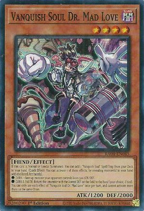 Vanquish Soul Dr. Mad Love (Super Rare) [RA04-EN045] 1st Edition