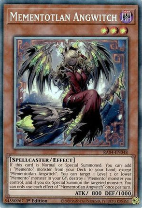 Mementotlan Angwitch  [RA04-EN048] Collector's Rare 1st Edition
